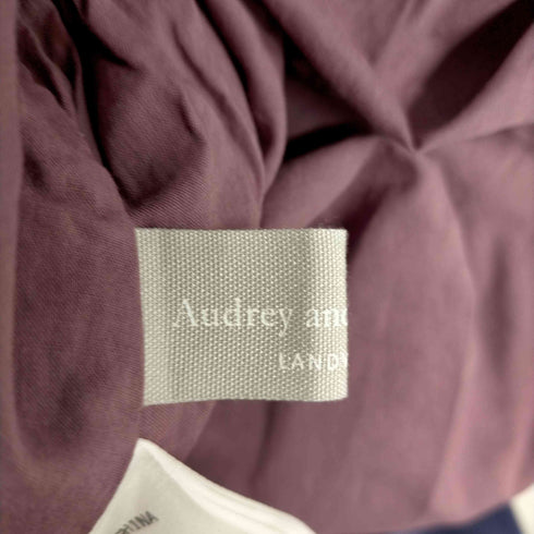 オードリーアンドジョンワッド Audrey and John Wad 2WAY GATHER FLARE DRESS ワンピース ロング レディース FREE
