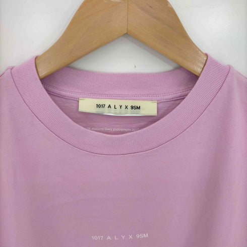 アリクス 1017 ALYX 9SM 背面プリントクルーネックTシャツ メンズ import:S