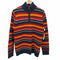 トミーヒルフィガー TOMMY HILFIGER ボトルネック マルチボーダーハーフジップニット メンズ import:S