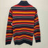 トミーヒルフィガー TOMMY HILFIGER ボトルネック マルチボーダーハーフジップニット メンズ import:S