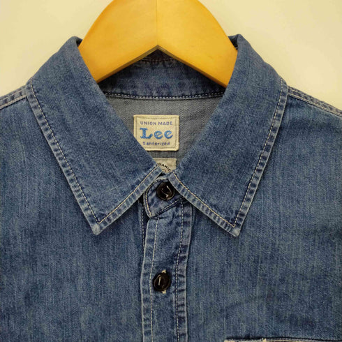リー Lee レギュラーカラー デニムシャツ レディース import:M