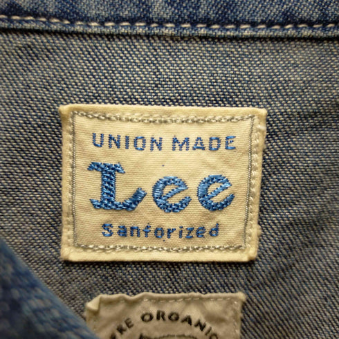 リー Lee レギュラーカラー デニムシャツ レディース import:M