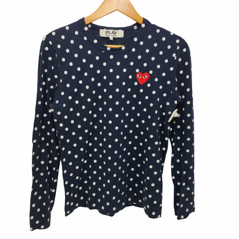 プレイコムデギャルソン PLAY COMME des GARCONS Polka Dot T-Shirt レディース JPN:L