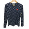 プレイコムデギャルソン PLAY COMME des GARCONS Polka Dot T-Shirt レディース JPN:L