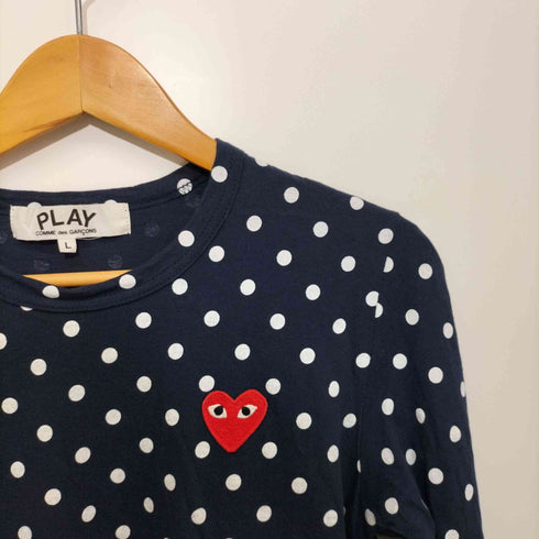 プレイコムデギャルソン PLAY COMME des GARCONS Polka Dot T-Shirt レディース JPN:L