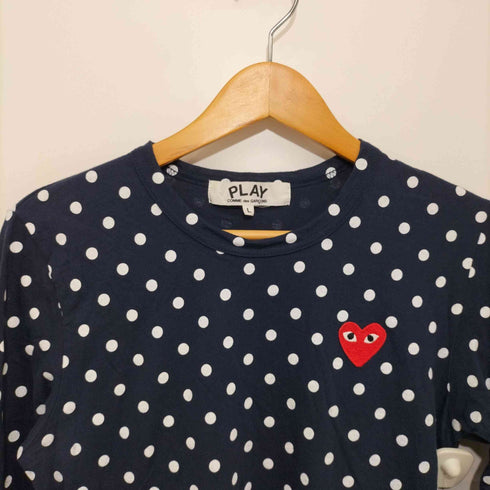 プレイコムデギャルソン PLAY COMME des GARCONS Polka Dot T-Shirt レディース JPN:L