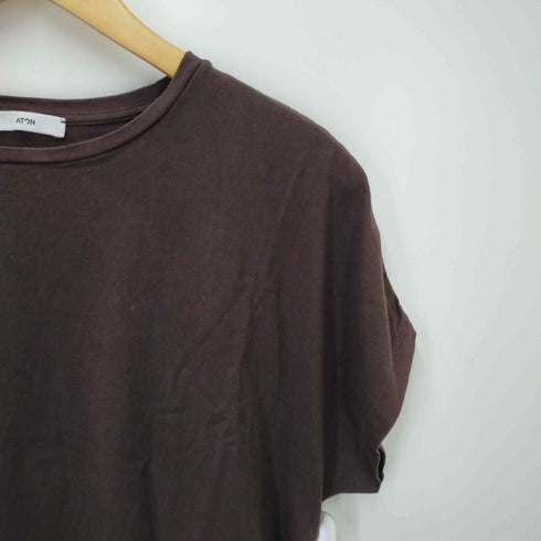 エイトン ATON CAP SLEEVE T-SHIRT レディース 02