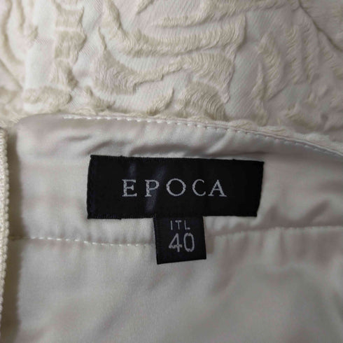 エポカ Epoca デザインブラウスミニスカートセットアップ レディース 40