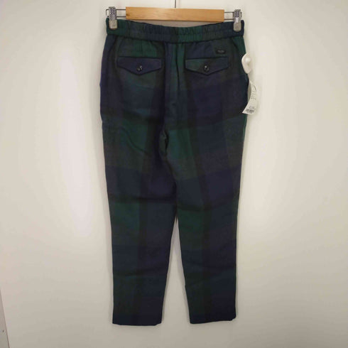 ブルーレーベルクレストブリッジ BLUE LABEL CRESTBRIDGE チェック柄テーパードパンツ レディース 38