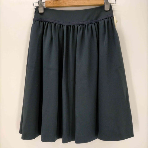 ブルーレーベルクレストブリッジ BLUE LABEL CRESTBRIDGE BLUE LABEL CRESTBRIDGE フレアスカート 膝丈 ギャザー レディース JPN:36