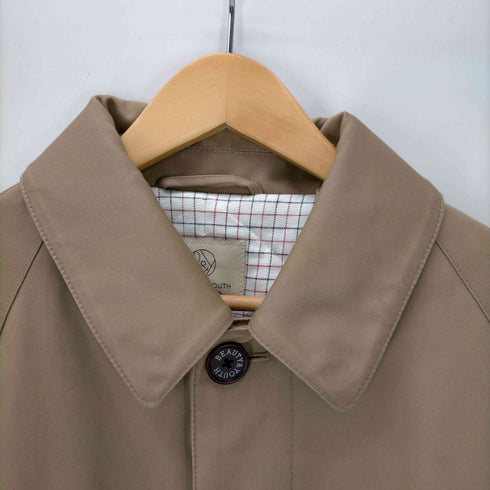 ビューティーアンドユースユナイテッドアローズ BEAUTY & YOUTH UNITED ARROWS ステンカラーコート アウター 比翼ボタン メンズ JPN:M