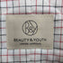 ビューティーアンドユースユナイテッドアローズ BEAUTY & YOUTH UNITED ARROWS ステンカラーコート アウター 比翼ボタン メンズ JPN:M