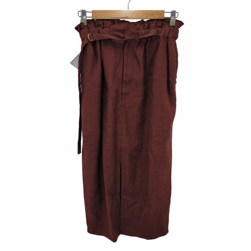 ロクビューティーアンドユースユナイテッドアローズ 6 BEAUTY & YOUTH UNITED ARROWS GATHER BELT SKIRT タイトスカート レディース 36