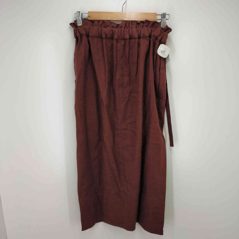 ロクビューティーアンドユースユナイテッドアローズ 6 BEAUTY & YOUTH UNITED ARROWS GATHER BELT SKIRT タイトスカート レディース 36