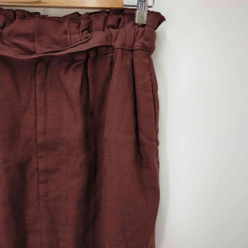 ロクビューティーアンドユースユナイテッドアローズ 6 BEAUTY & YOUTH UNITED ARROWS GATHER BELT SKIRT タイトスカート レディース 36