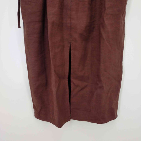 ロクビューティーアンドユースユナイテッドアローズ 6 BEAUTY & YOUTH UNITED ARROWS GATHER BELT SKIRT タイトスカート レディース 36