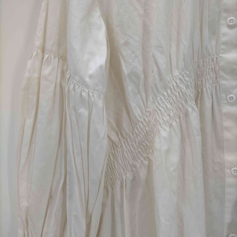 スライ SLY SHIRRING VOLUME SH ワンピース シャツワンピース ミニ 長袖 シャーリング ボリュームスリーブ レディース US:0-2