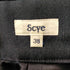 サイ SCYE SCYE ウールシルクスカート ミニ フレア タック バックジップ レディース JPN:38