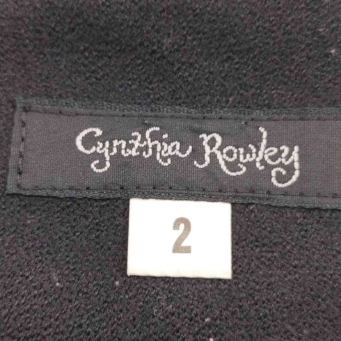 シンシアローリー Cynthia Rowley ウールタックスカート ミニ フレア リボン レディース 2