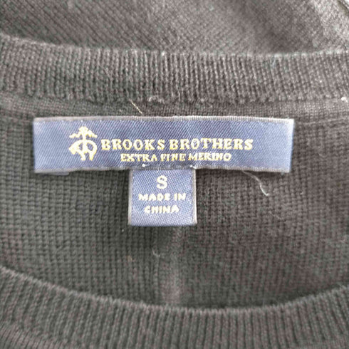 ブルックスブラザーズ BROOKS BROTHERS ウール 半袖ニットワンピース 膝丈 レディース JPN:S