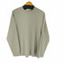 エイトン ATON FRESCA PLATE OVERSIZED LONG SLEEVE T-SHIRT Tシャツ 長袖 無地 コットン メンズ 02