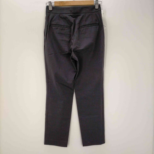 カリテ qualite ストレッチシガレットパンツ テーパード ジッパーフライ レディース JPN:36