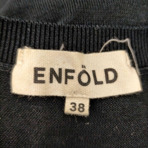 エンフォルド ENFOLD ウール Vネック ニット セーター 長袖 プルオーバー レディース JPN:38