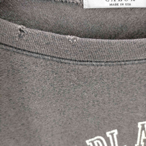 キャラクス CALUX CADL COLLEGE WIDE スウェットカットソー レディース ONE SIZE