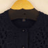 ブルックスブラザーズ BROOKS BROTHERS モチーフ ニット カーディガン 長袖 レース クルーネック レディース JPN:XS