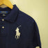 ポロラルフローレン POLO RALPH LAUREN ビックポニー刺繍鹿の子ポロシャツ メンズ XL