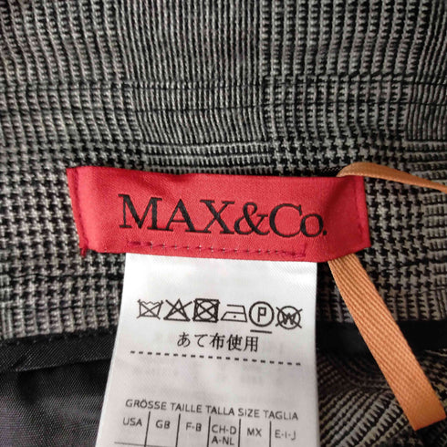 マックスアンドコー MAX & CO. ロング ハイウエストパンツ レディース JPN:XS