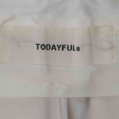トゥデイフル TODAYFUL Tuck Tapered Trousers タックテーパードトラウザーズ レディース JPN:38