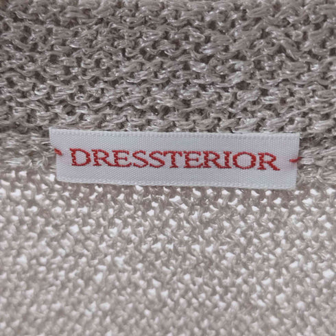 ドレステリア DRESSTERIOR ニット セーター 長袖 フレア Uネック レディース