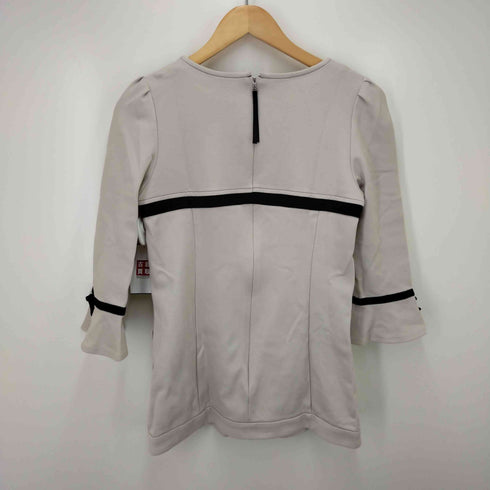 トゥービーシック TO BE CHIC チュニック スキッパー リボン 七分袖 レディース DE:40