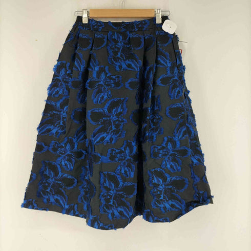 セルフォード CELFORD 20AW オリジナルフラワーJQ フレアスカート ロング タック 総柄 レディース 36