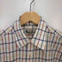 アクアスキュータム AQUASCUTUM チェック柄スタンダードカラーシャツ メンズ MEDIUM