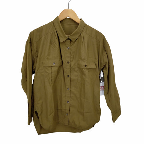ユナイテッドアローズグリーンレーベルリラクシング UNITED ARROWS green label relaxing ミリタリーカジュアルシャツ レディース
