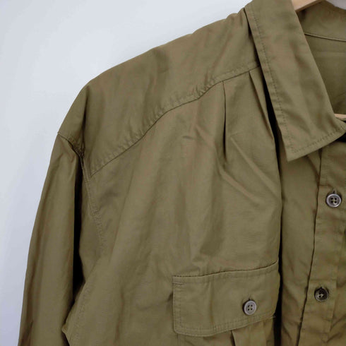 ユナイテッドアローズグリーンレーベルリラクシング UNITED ARROWS green label relaxing ミリタリーカジュアルシャツ レディース