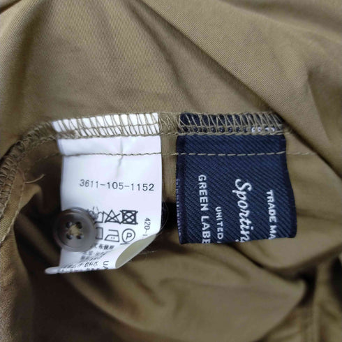 ユナイテッドアローズグリーンレーベルリラクシング UNITED ARROWS green label relaxing ミリタリーカジュアルシャツ レディース