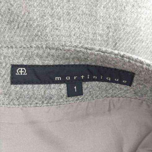 マルティニーク martinique スカート 台形 タック 膝丈 レディース 1