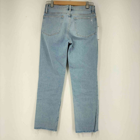 フレームデニム FRAME DENIM LNSRE165 加工カットオフデニムパンツ ジーンズ テーパード レディース 26