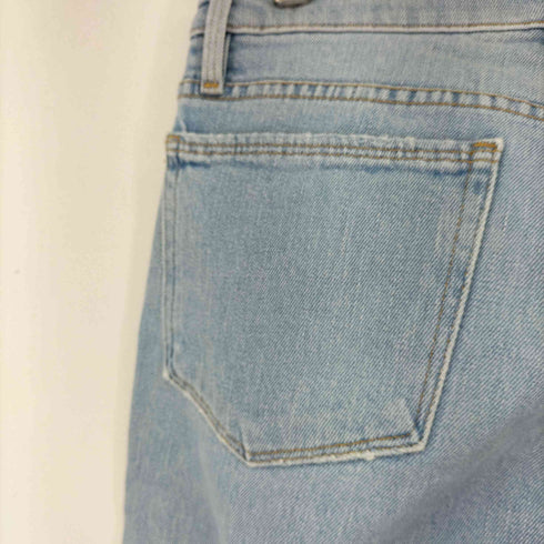 フレームデニム FRAME DENIM LNSRE165 加工カットオフデニムパンツ ジーンズ テーパード レディース 26