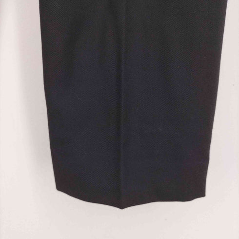 スピックアンドスパン Spick and Span 22AW PL/WO ギャバ テーパードパンツ ジップフライ タック レディース 38