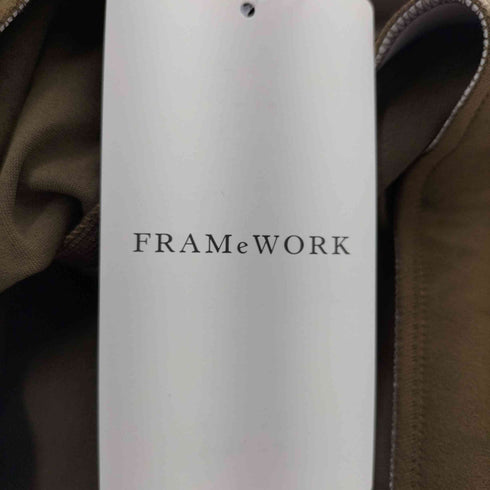 フレームワーク FRAMeWORK 22SS フェイクスエードスカート タイトスカート ロング レディース 40