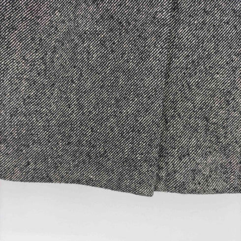 ミッシェルクラン MICHEL KLEIN ダブルブレストツイードダウンジャケット テーラードジャケット レディース 38