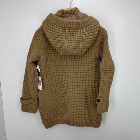 エトフィル ETFIL ダッフルコート ニット フード ショート レディース