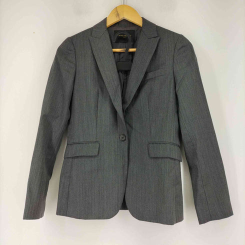 ユナイテッドアローズ UNITED ARROWS スーツ セットアップ 上下 テーラードジャケット 1B 総裏地 レディース 36