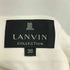 ランバン LANVIN コレクション ツイードフリンジスカート ひざ丈 コクーン ラメ モヘヤアルパカ混 レディース 38