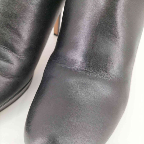 ランバンオンブルー LANVIN en Bleu ブーティ レザー ピンヒール ブーツ ショート レディース JPN:24