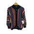 PAITITI WOOLENS CO. 総柄 アルパカニット カーディガン レディース import:M